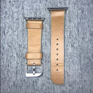Tan band for Apple Watch